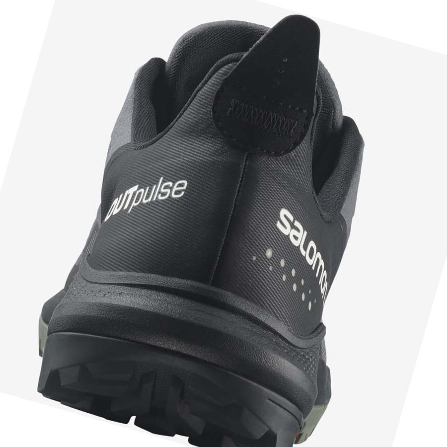 Salomon OUTPULSE GORE-TEX Erkek Yürüyüş Ayakkabısı Gri | TR 3581KOR